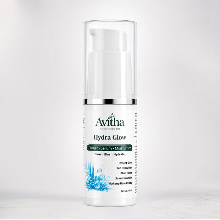 Avitha HydraGlow 3-in-1 Serum + Primer + Moisturiser (15ml)