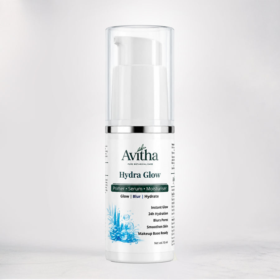 Avitha HydraGlow 3-in-1 Serum + Primer + Moisturiser (15ml)