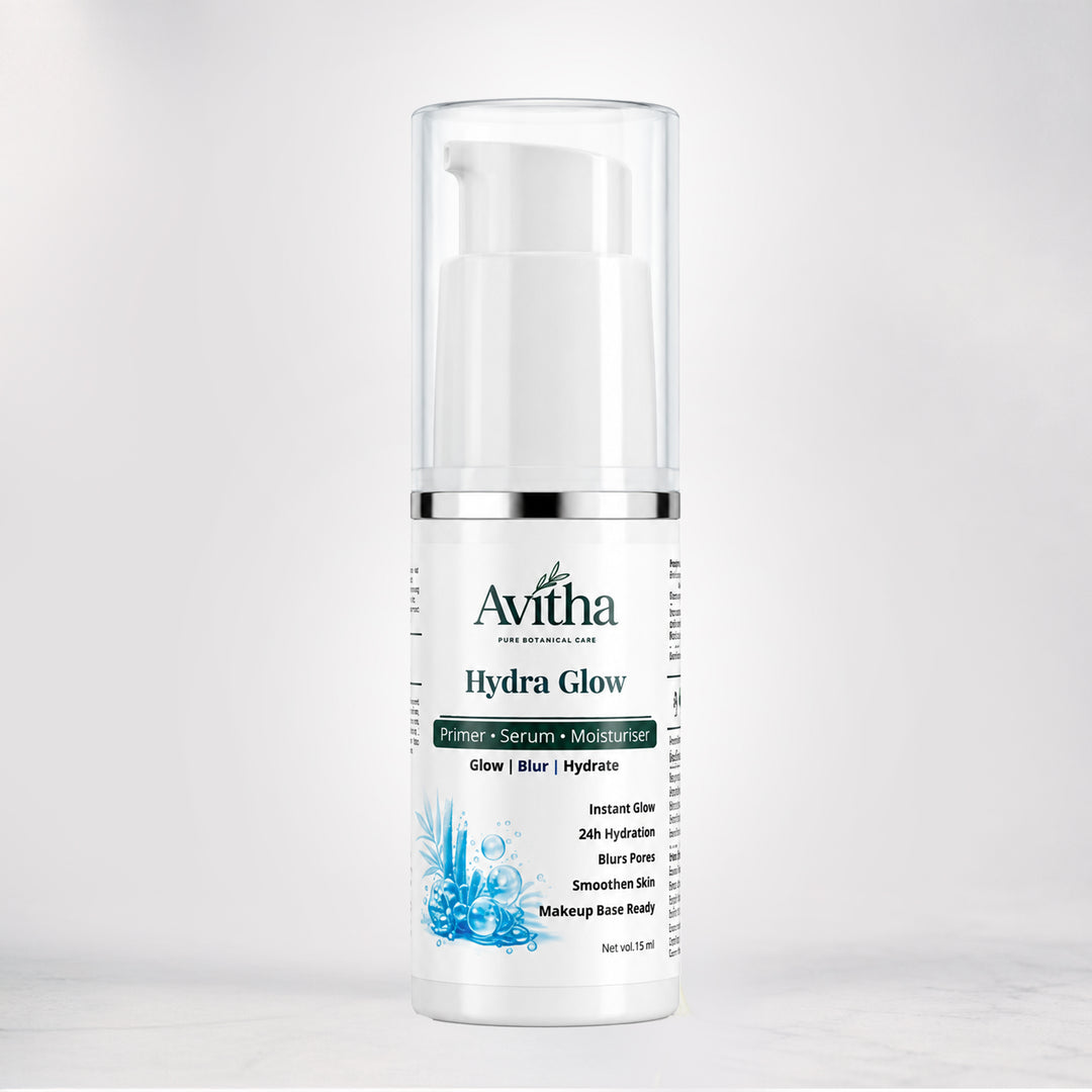 Avitha HydraGlow 3-in-1 Serum + Primer + Moisturiser (15ml)
