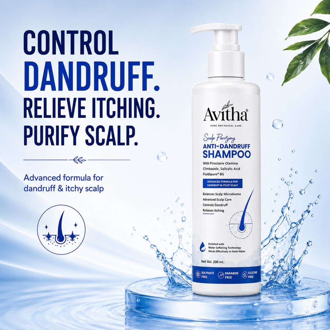 Avitha Scalp Purifying Anti-Dandruff Shampoo