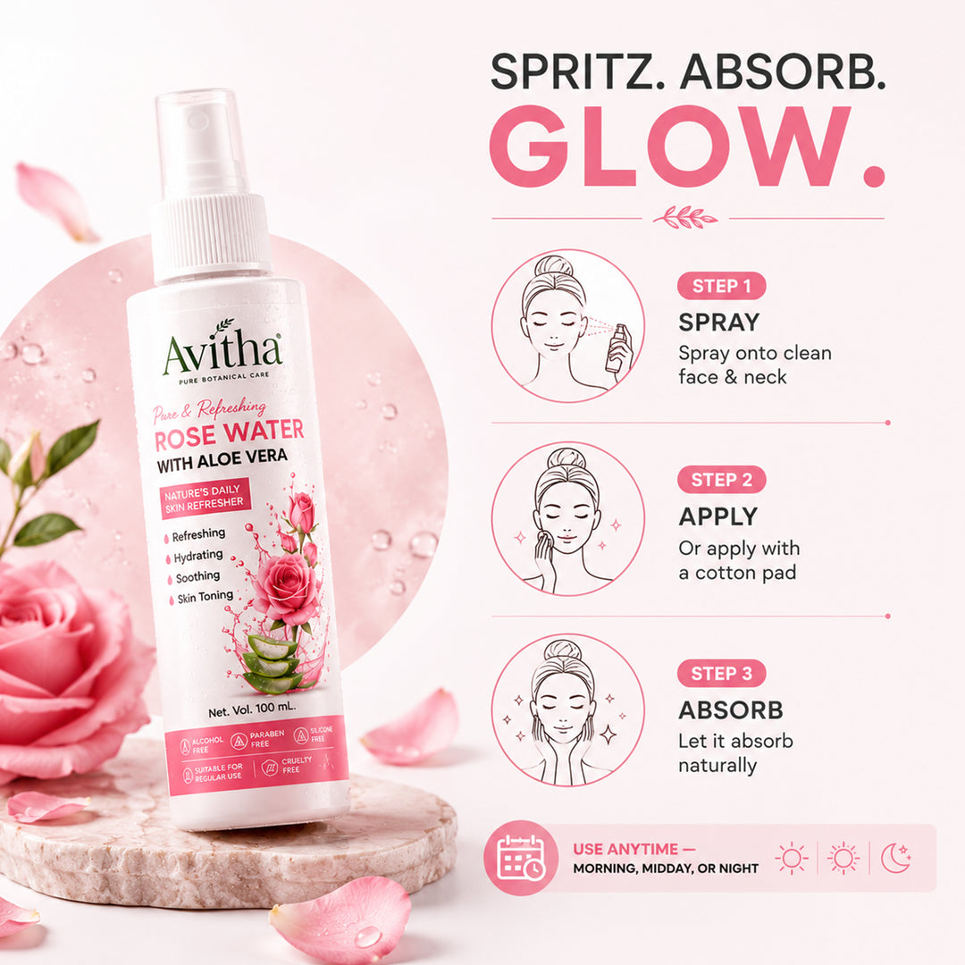 Avitha Rose Water With Aloe Vera