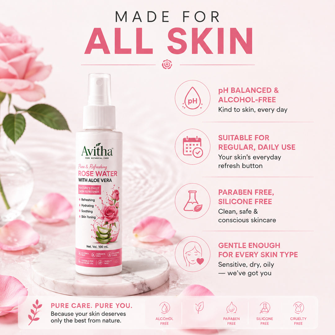 Avitha Rose Water With Aloe Vera
