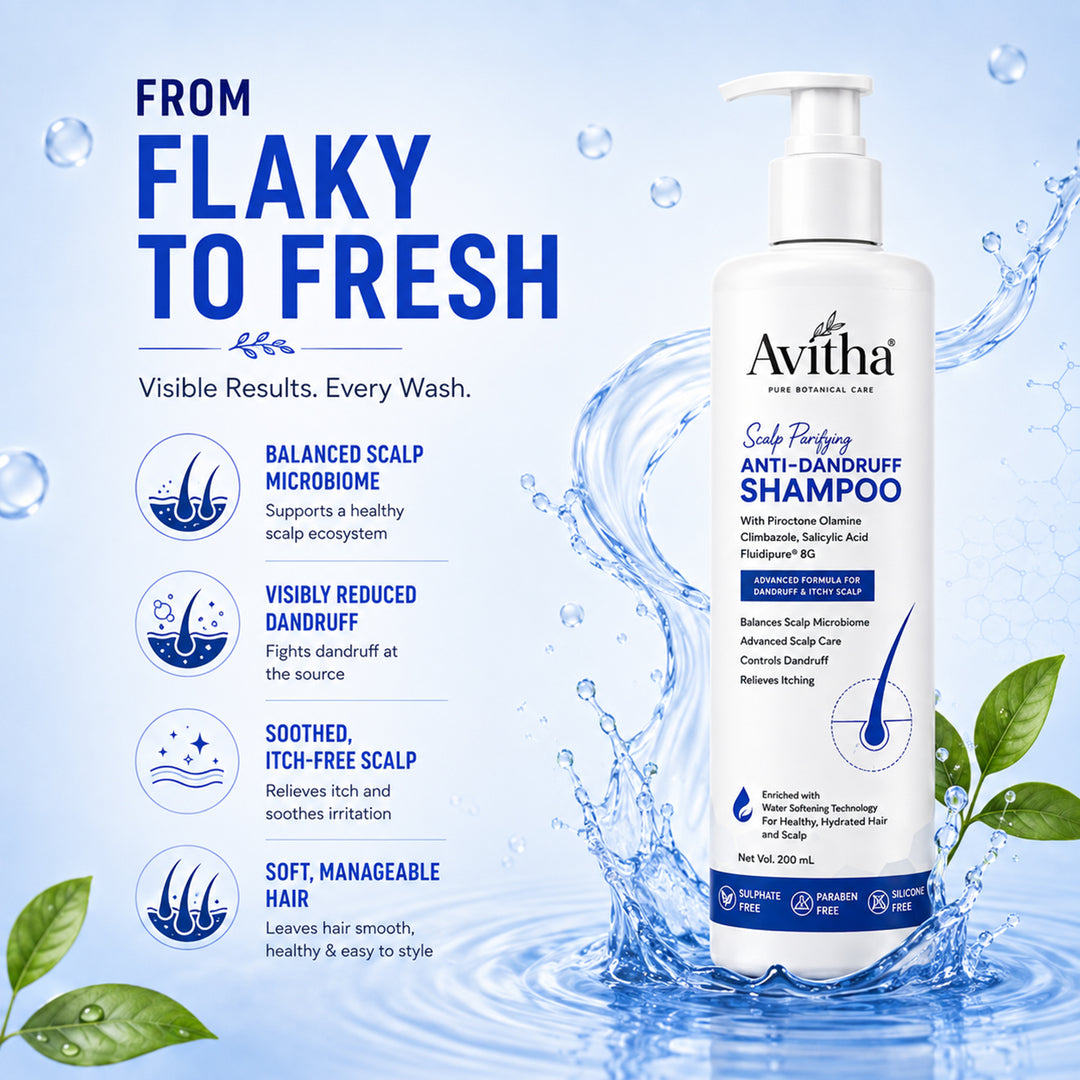 Avitha Scalp Purifying Anti-Dandruff Shampoo