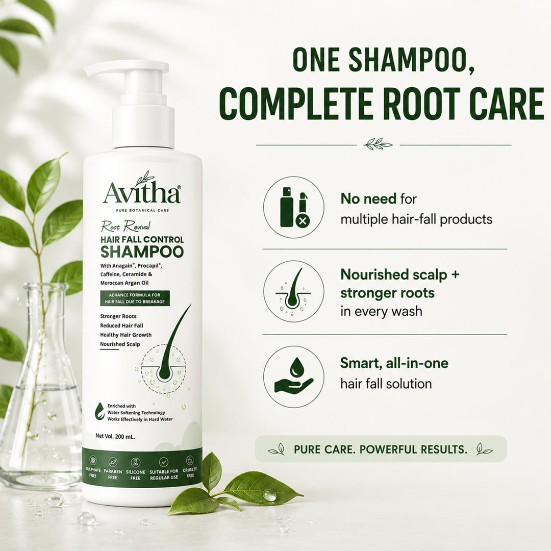 Avitha Root Revival Hair Fall Control Shampoo