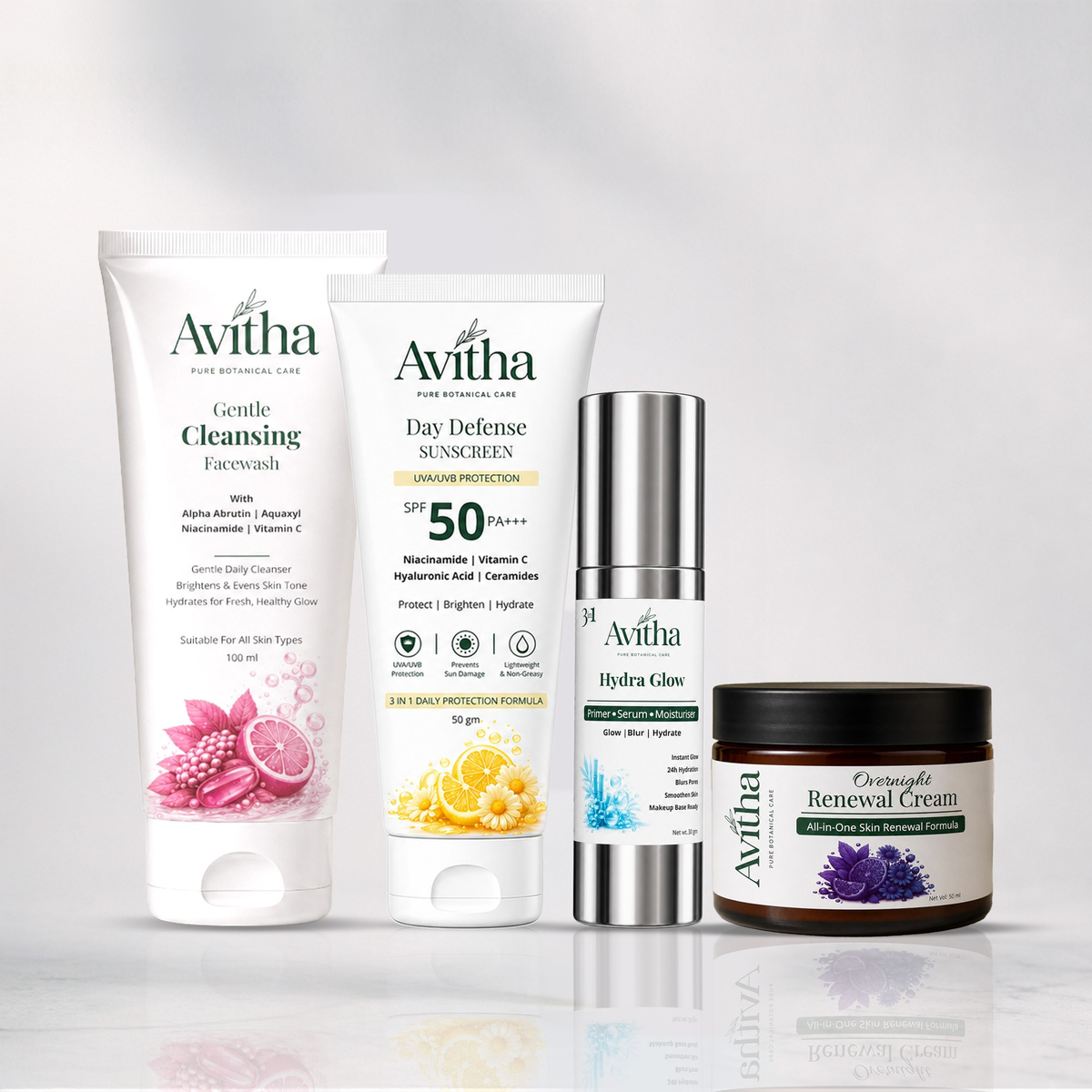 Avitha Bright & Even Tone Ritual Combo