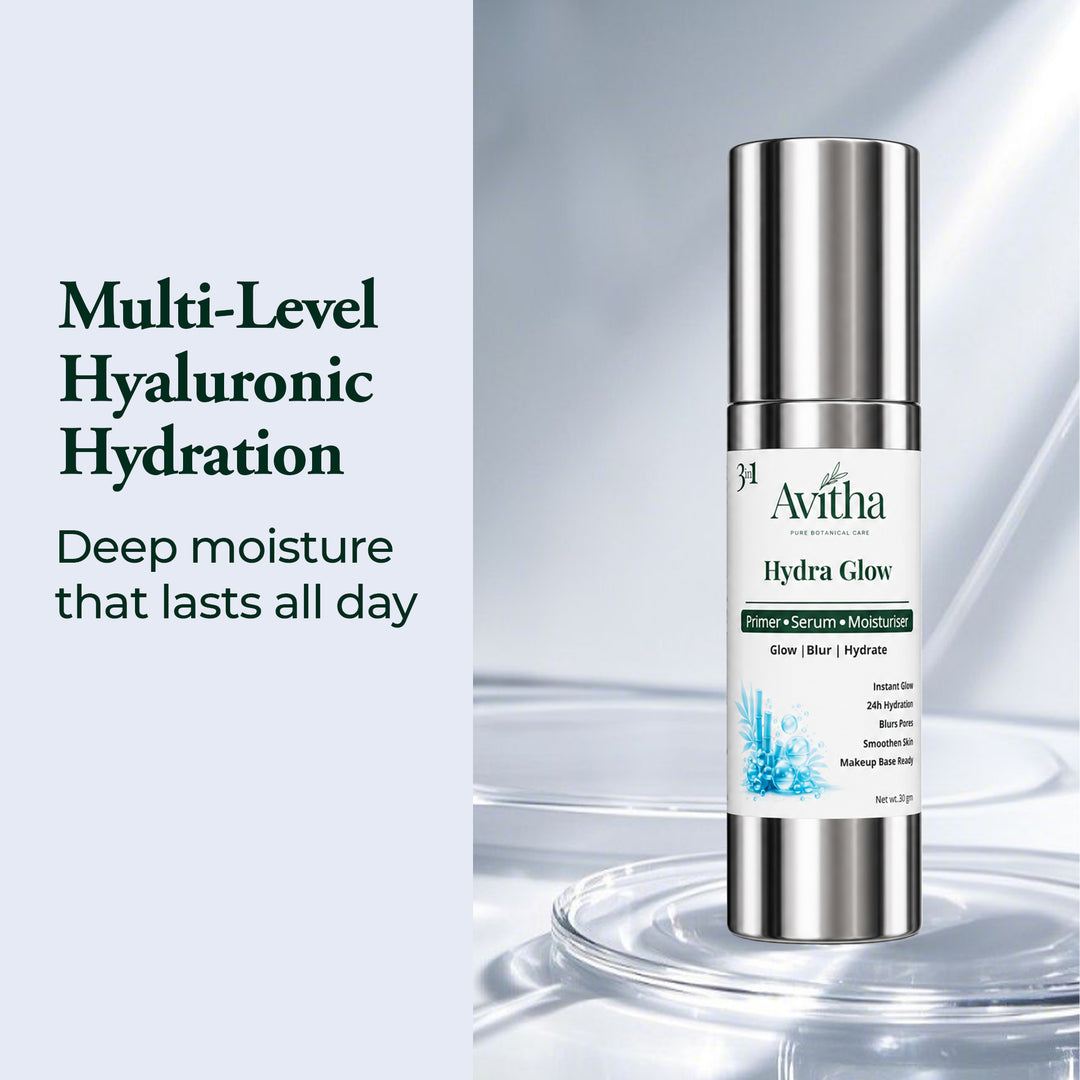 Avitha HydaGlow 3in1 - Serum + Primer + Moisturiser (15ml)