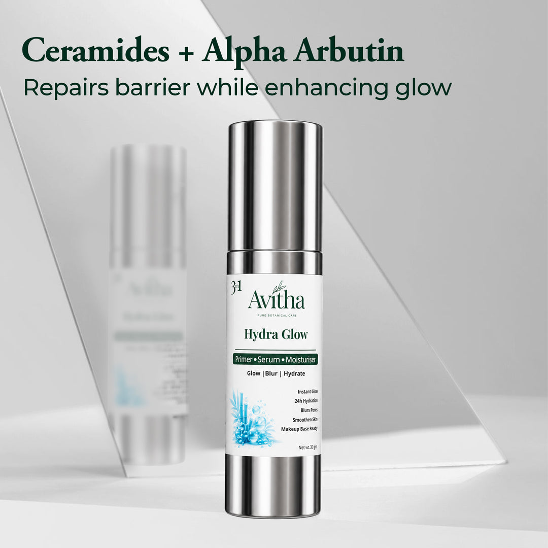 Avitha HydaGlow 3in1 - Serum + Primer + Moisturiser (15ml)