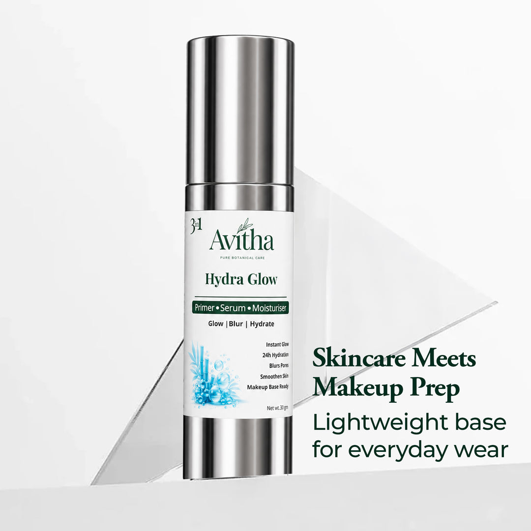 Avitha HydaGlow 3in1 - Serum + Primer + Moisturiser (15ml)